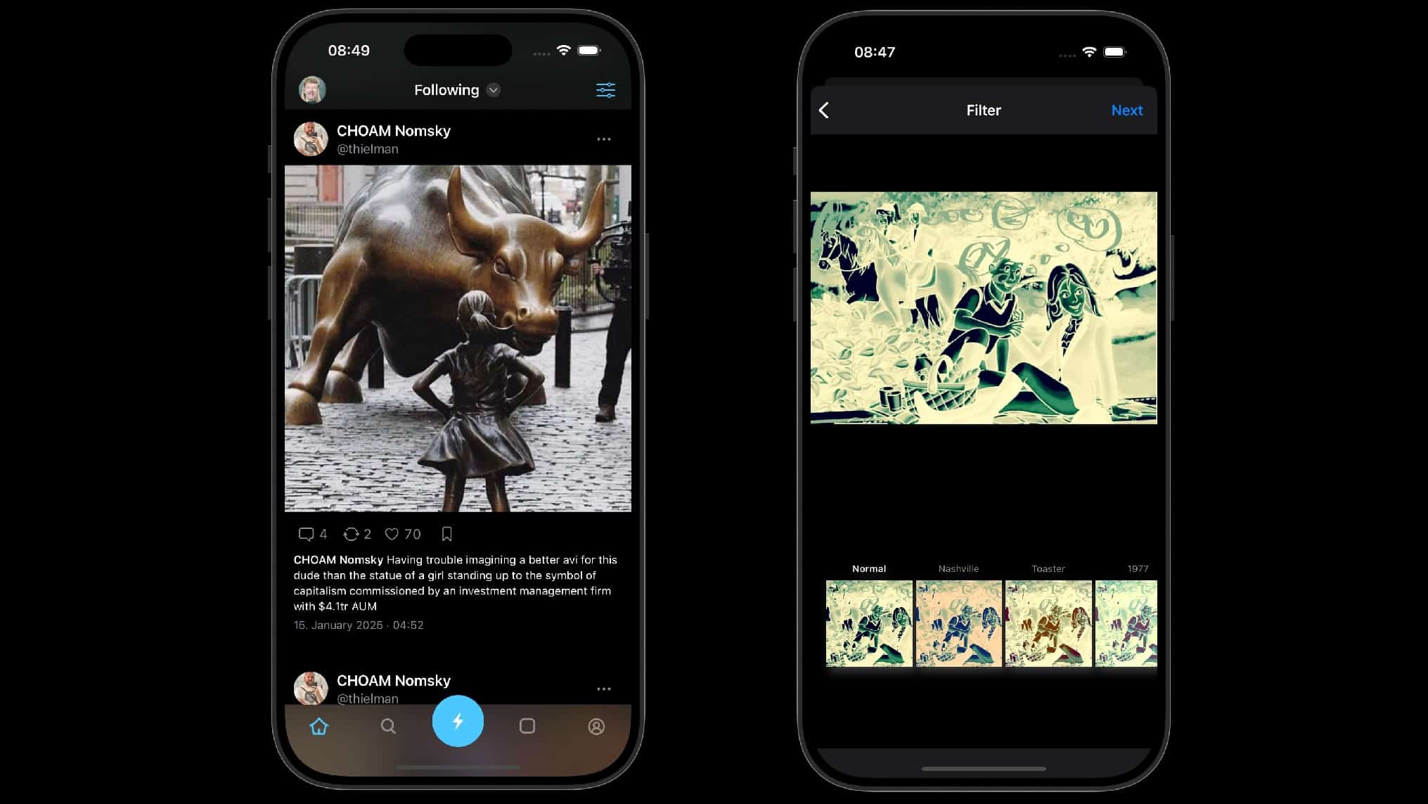 Application Flashes : Bluesky lance sa propre version d&rsquo;Instagram