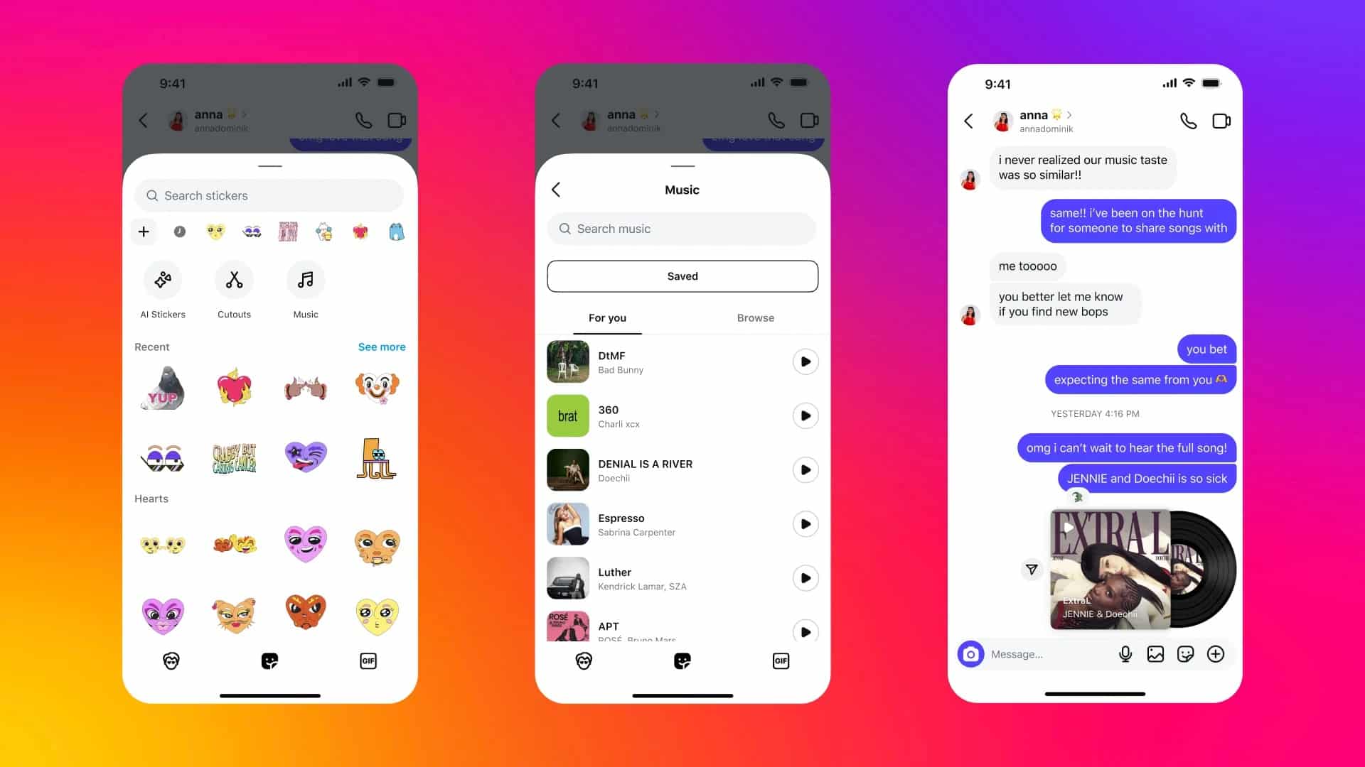 Instagram DM : Nouvelles fonctionnalités pour rester connecté avec vos proches