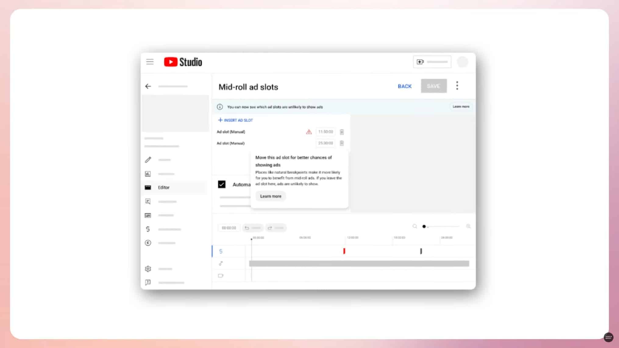 Fonctionnalités YouTube récentes : Beta Hype, recherche créateurs et nouveautés publicitaires mid-roll