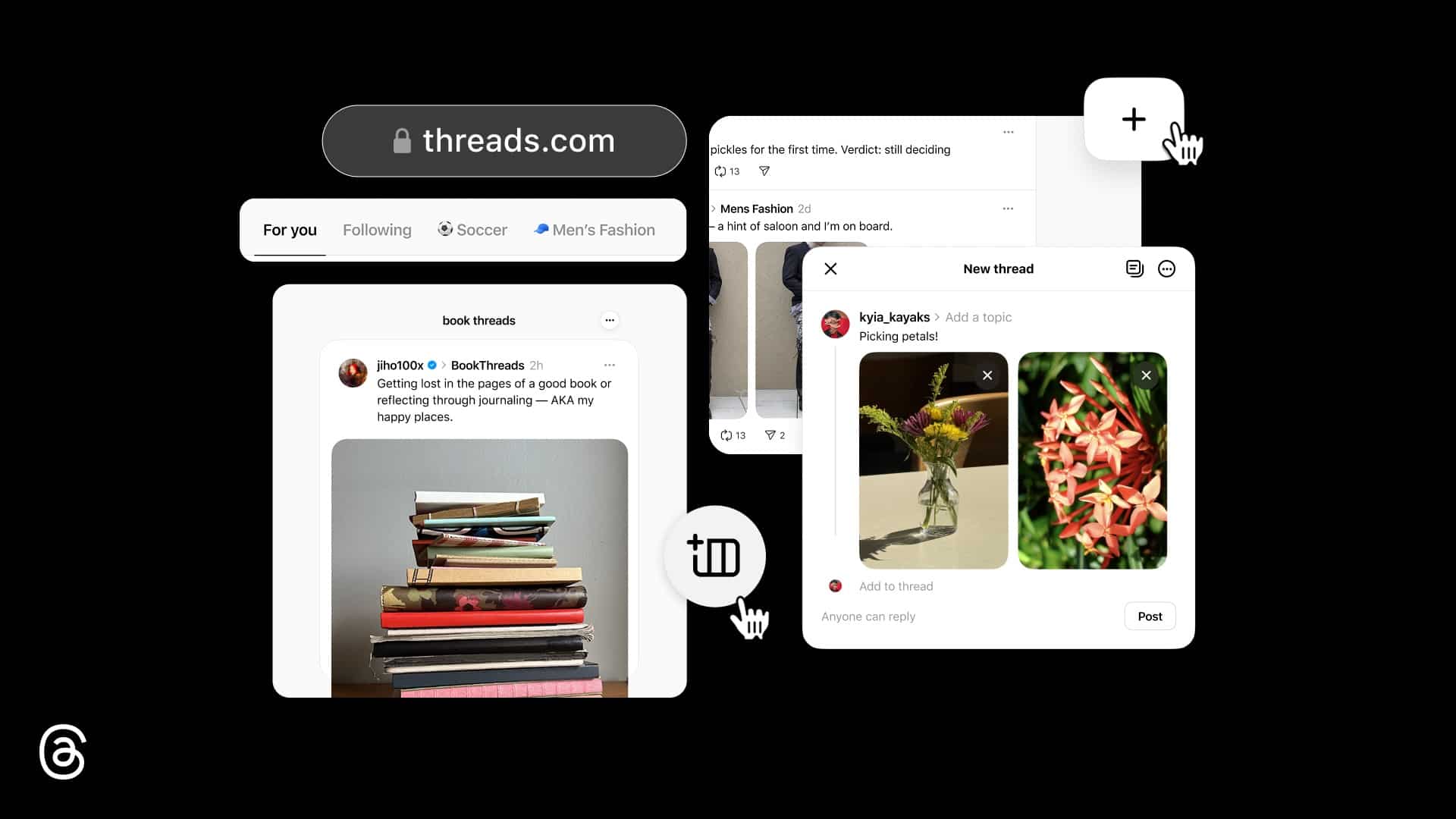 Threads Web : de nouvelles fonctionnalités disponibles