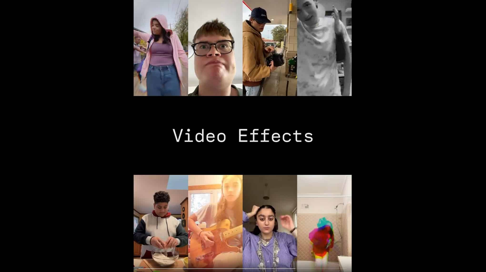 Edits App mis à jour : nouveaux effets et filtres vidéo