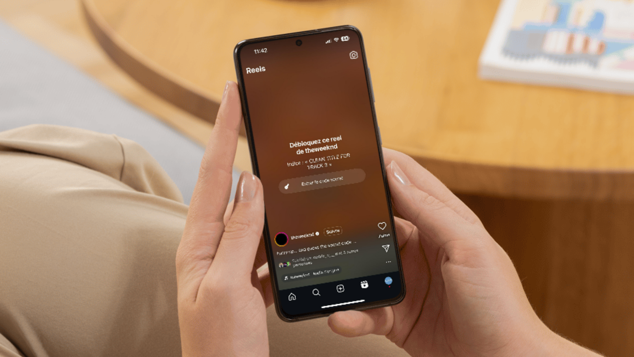 Reels verrouillables Instagram