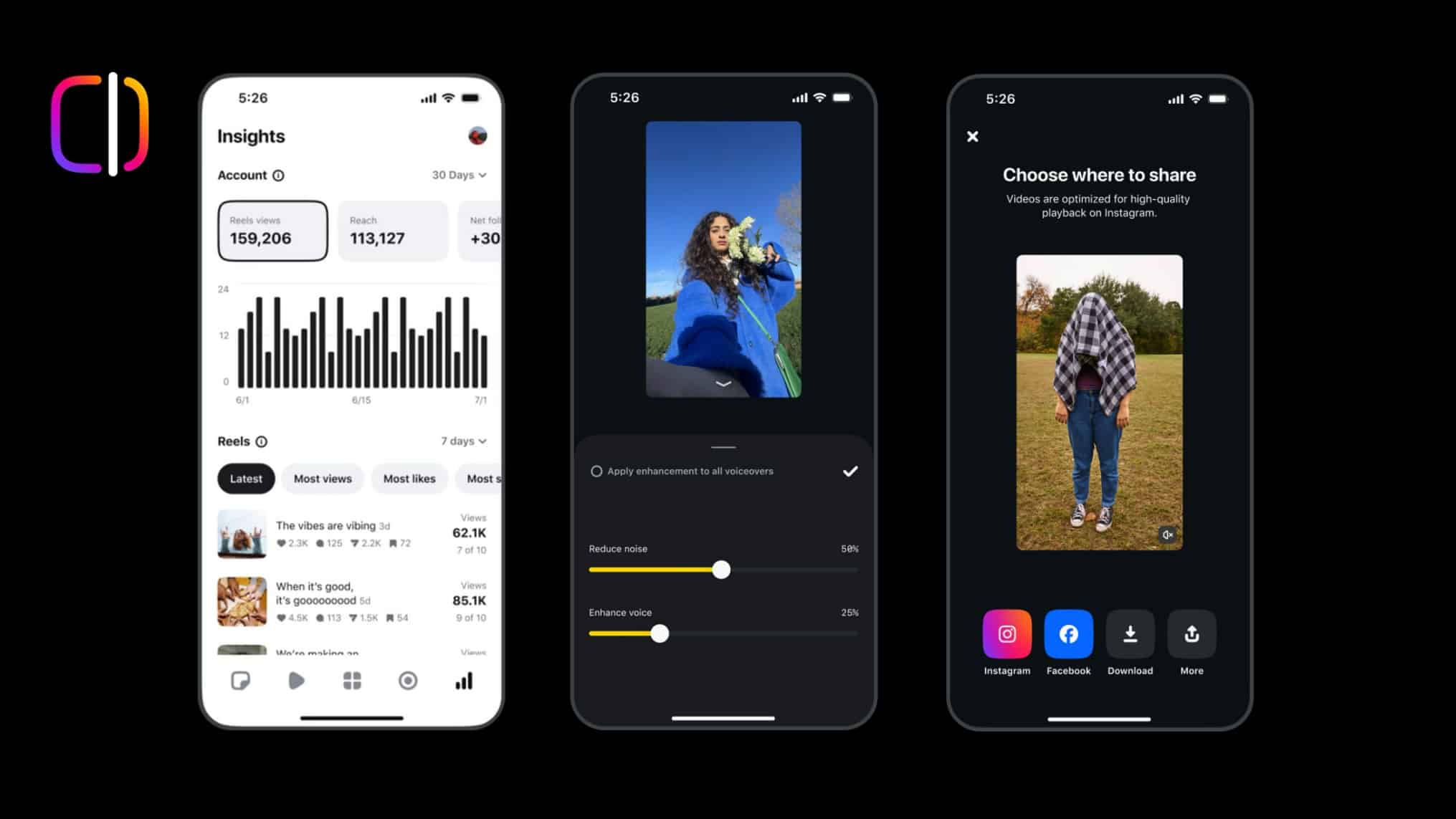 Application Instagram Edits : Les dernières améliorations