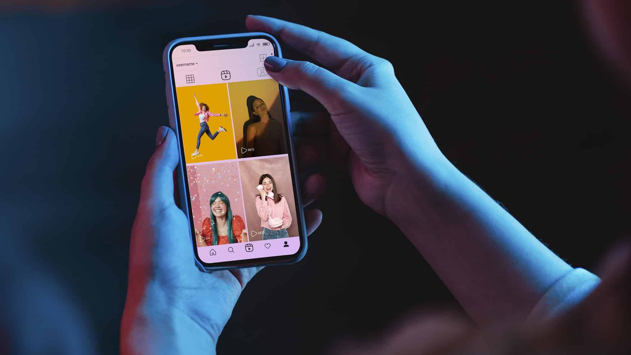 format photo Instagram