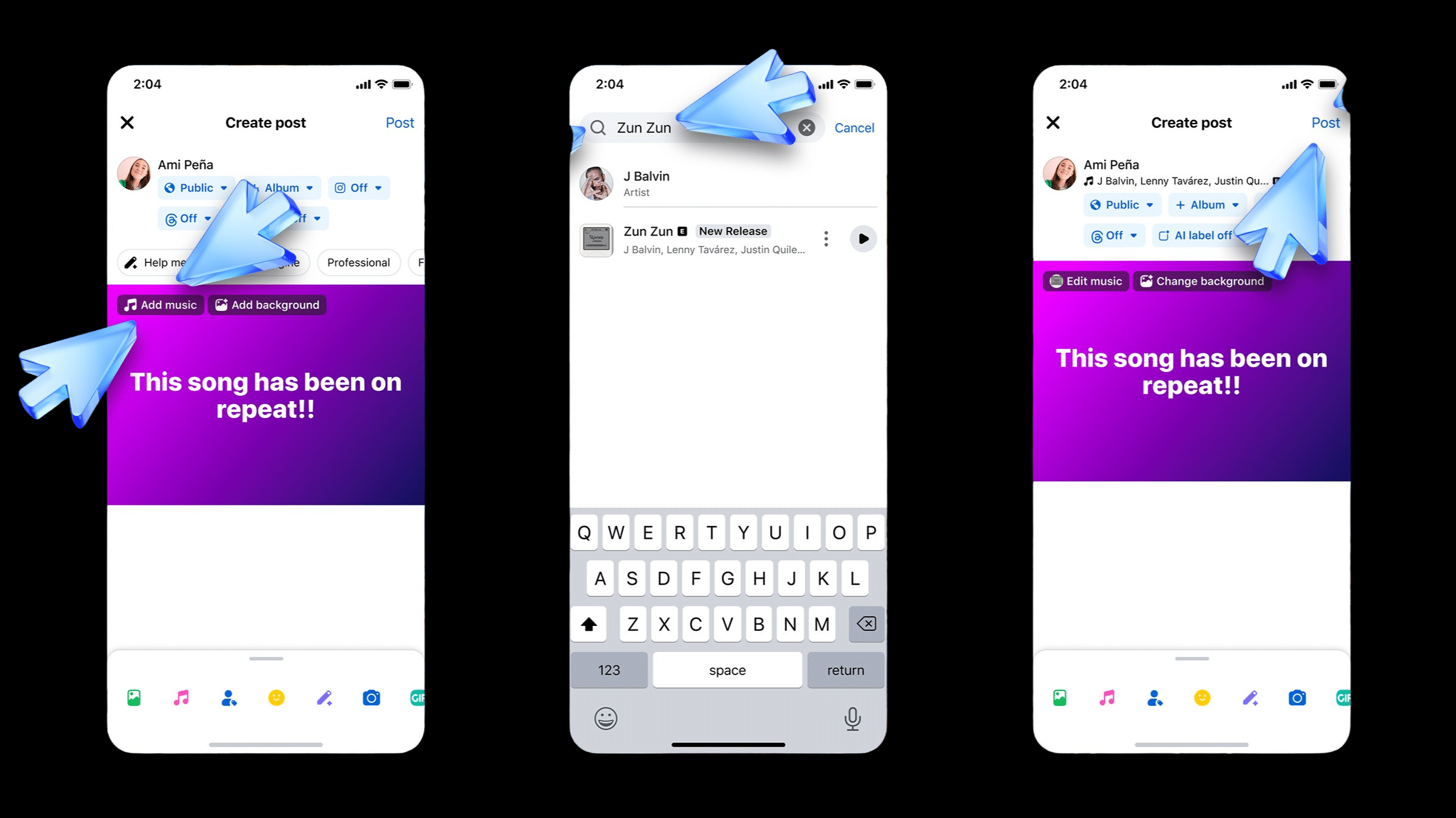 Musique sur Facebook : un plus pour vos publications texte