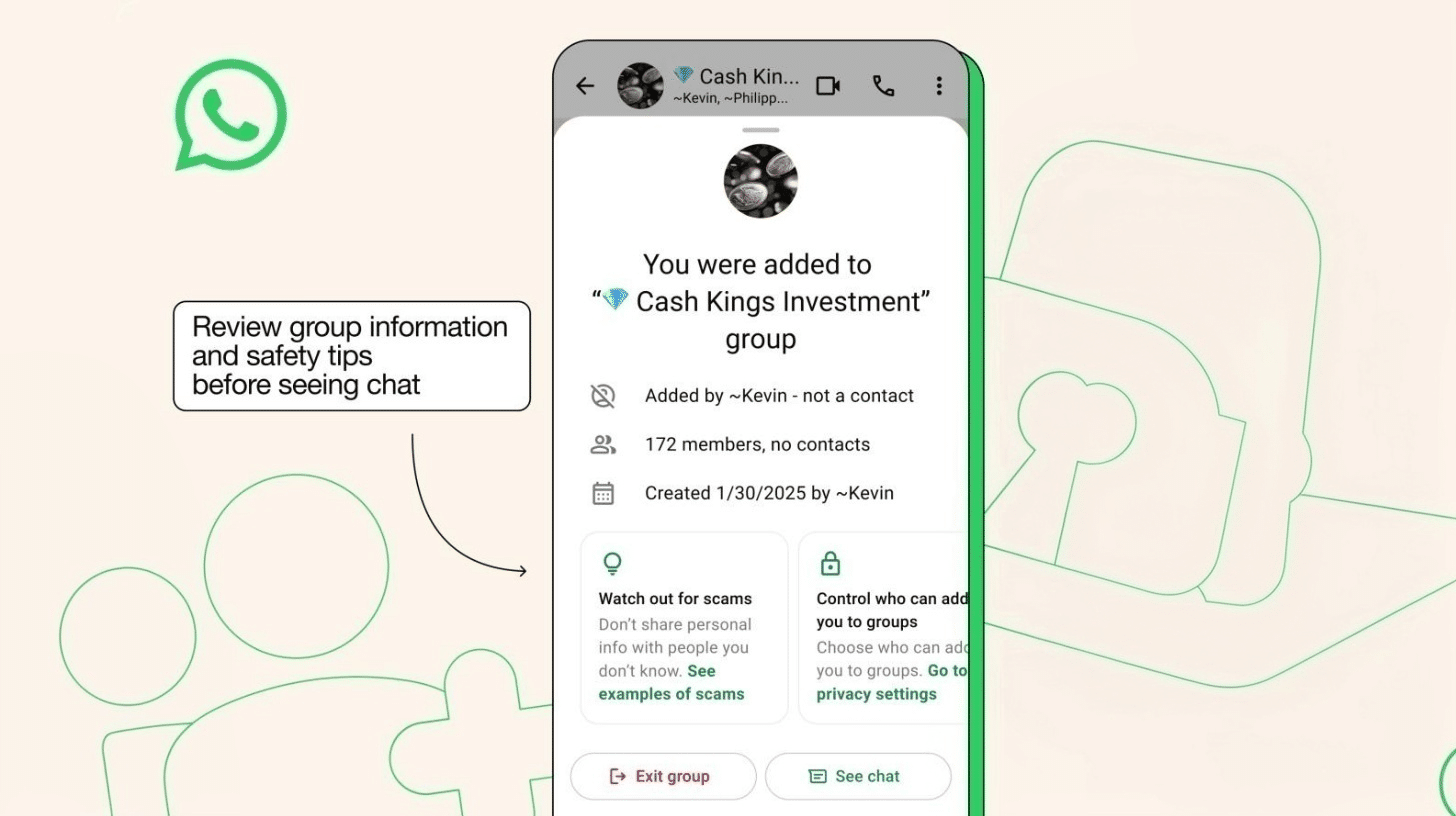 Arnaques sur WhatsApp : nouvelles mesures de sécurité de Meta