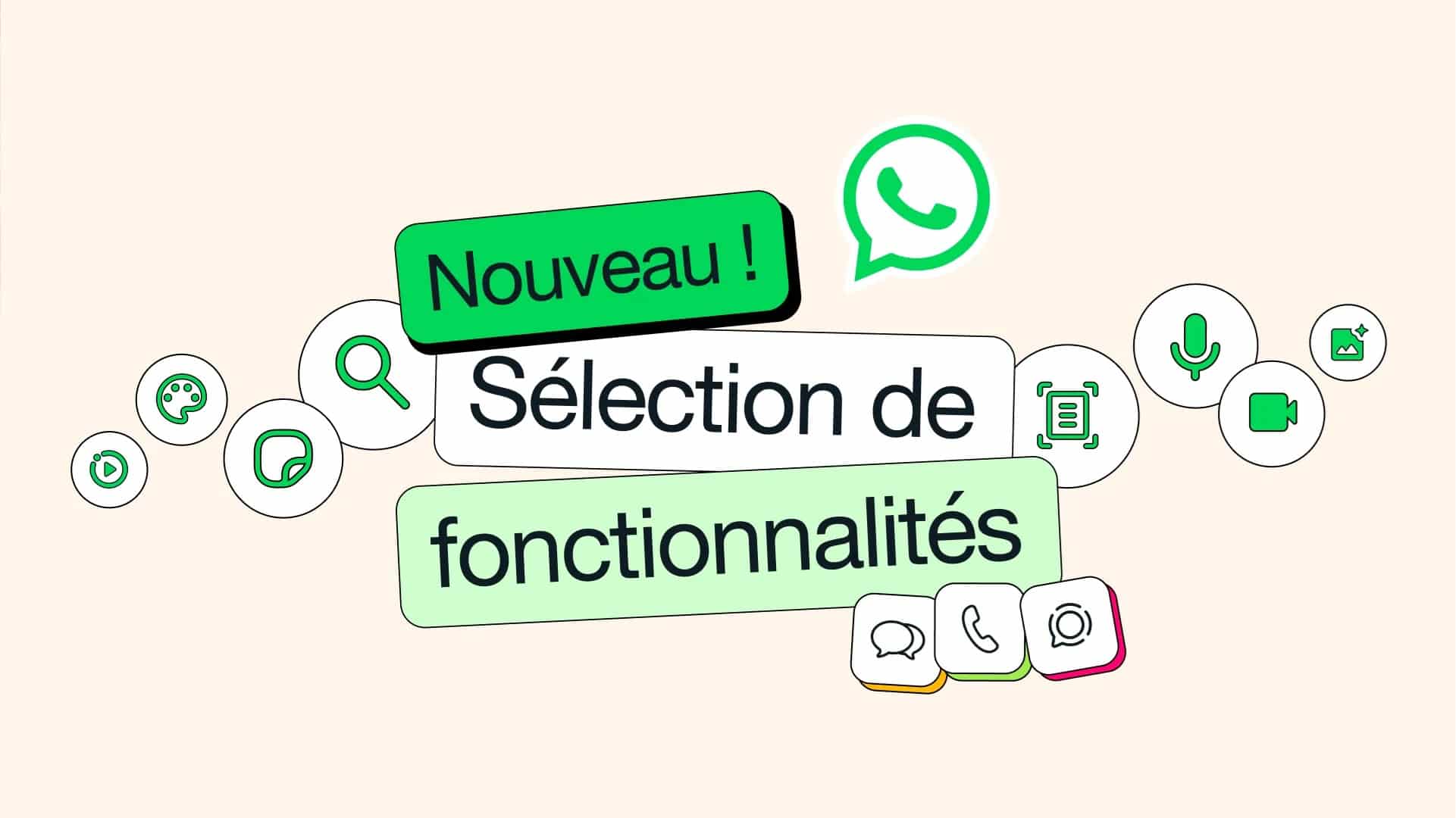 Chiffrement WhatsApp IA et autres nouveautés