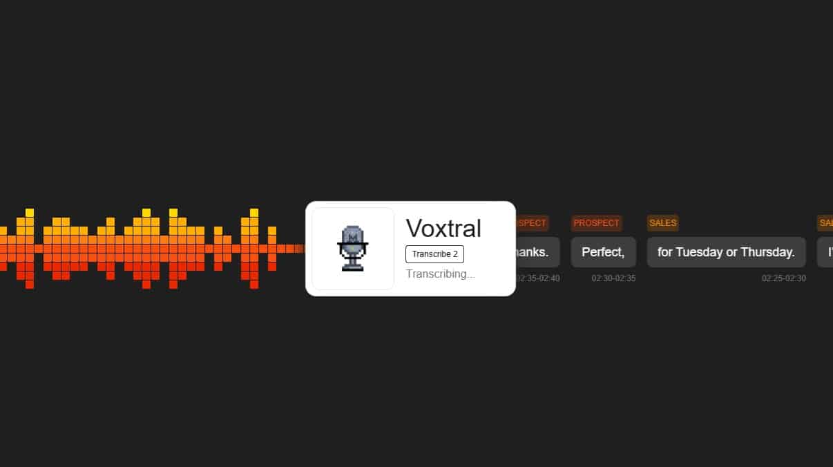 Voxtral Mistral AI