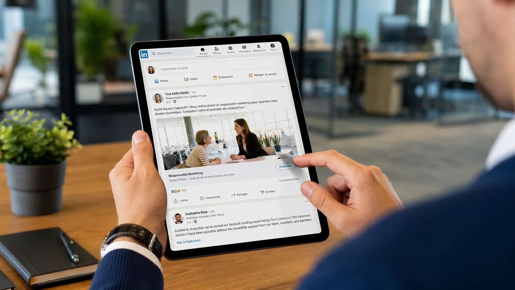 comment linkedIn utilise l'IA
